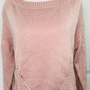 NWOT Aeropostale sweater, dusty rose, size sm,
